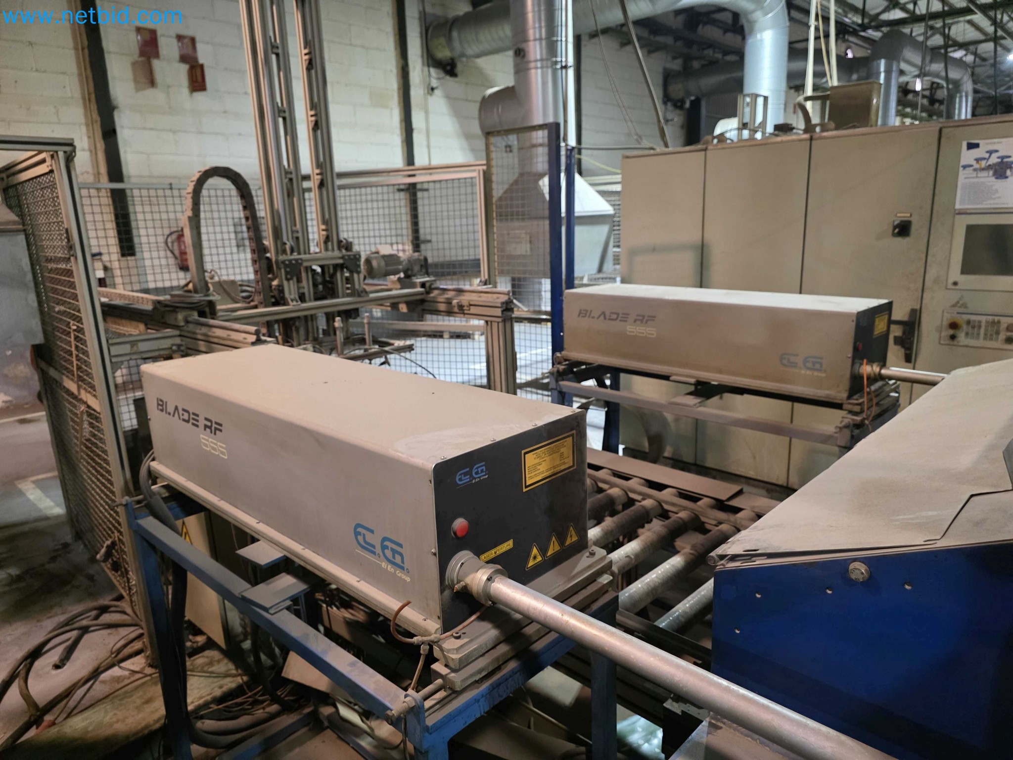 Liquidação de empresas - Máquinas de embalagem usadas para embalagem de frutas e legumes (linha de produção de MDF)-9