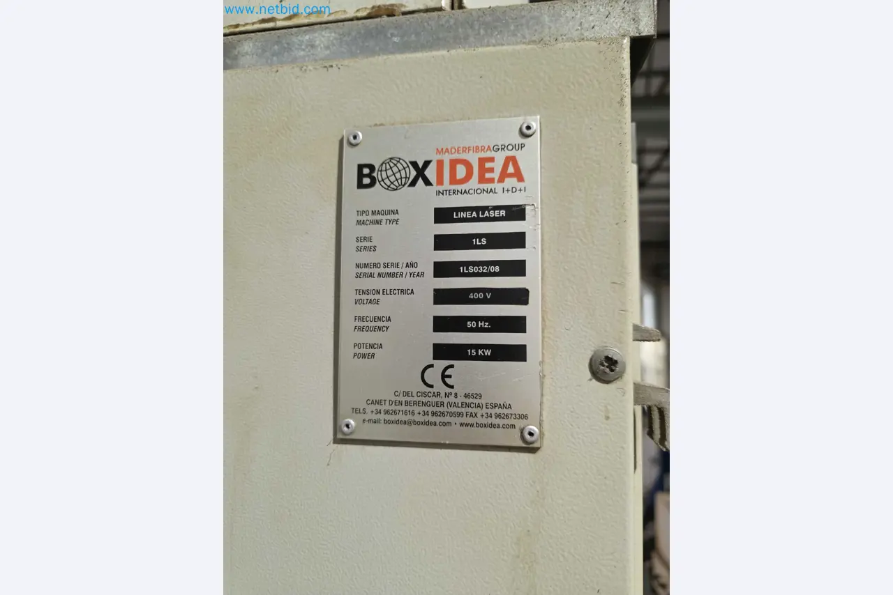 Liquidação de empresas - Máquinas de embalagem usadas para embalagem de frutas e legumes (linha de produção de MDF)-17