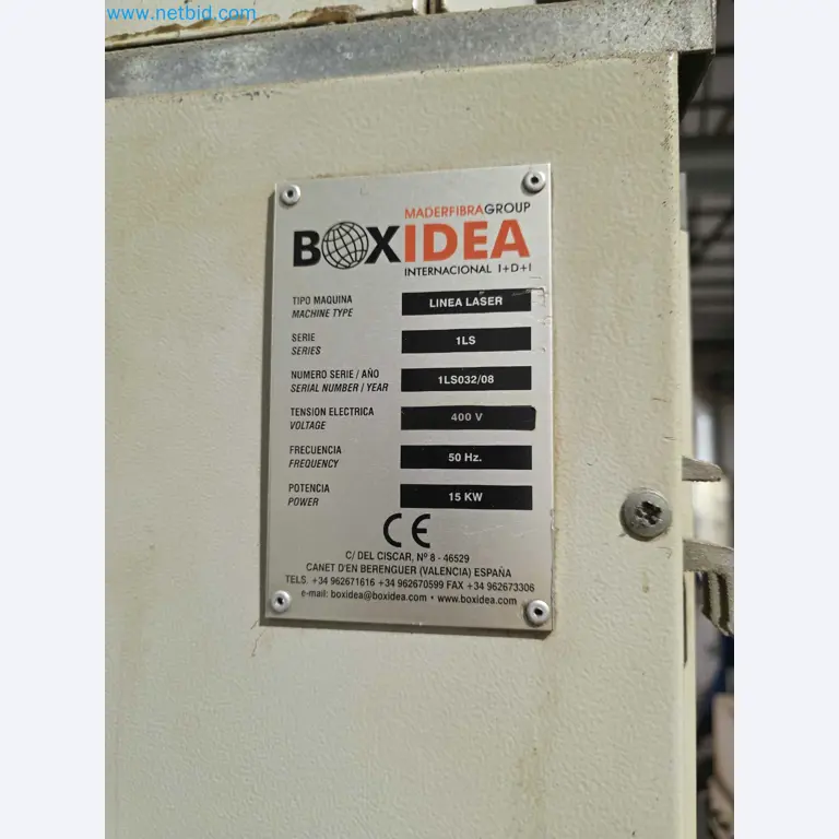 Liquidação de empresas - Máquinas de embalagem usadas para embalagem de frutas e legumes (linha de produção de MDF)-17