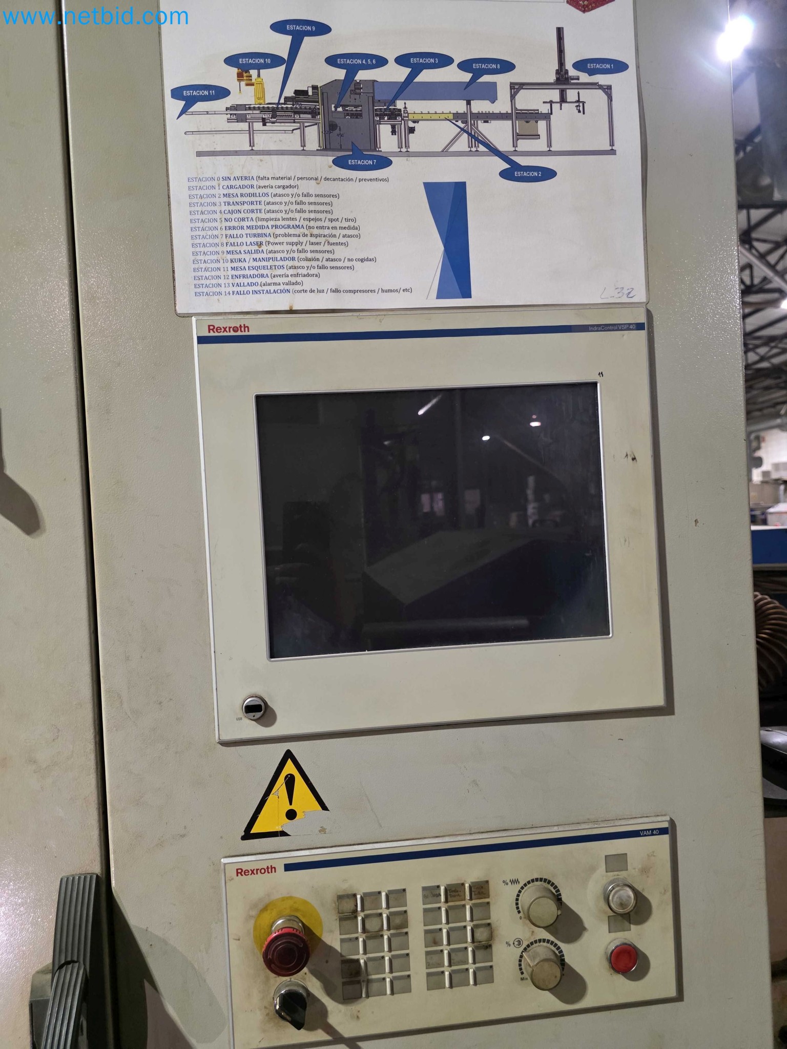 Liquidação de empresas - Máquinas de embalagem usadas para embalagem de frutas e legumes (linha de produção de MDF)-18