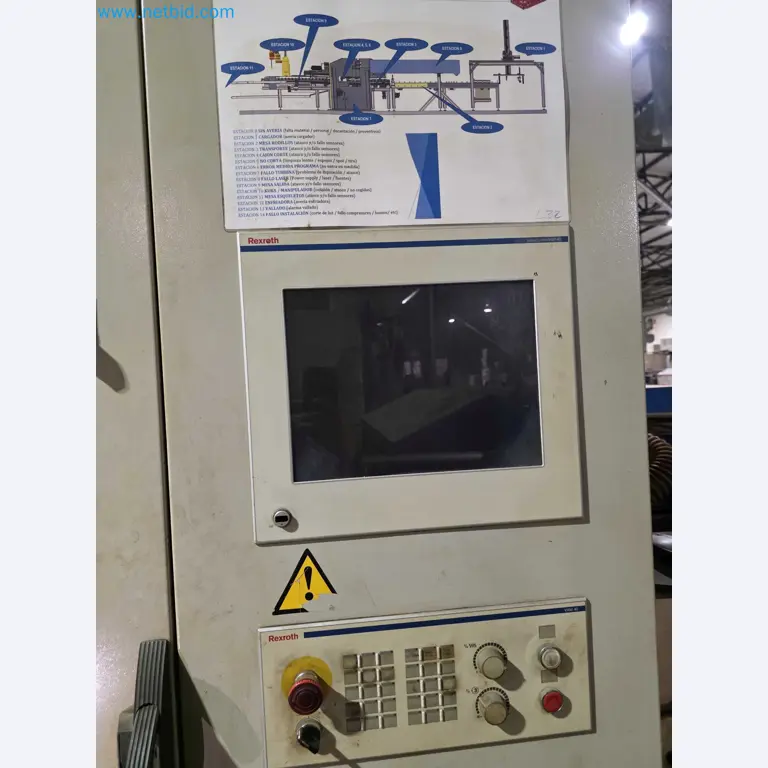 Liquidação de empresas - Máquinas de embalagem usadas para embalagem de frutas e legumes (linha de produção de MDF)-18