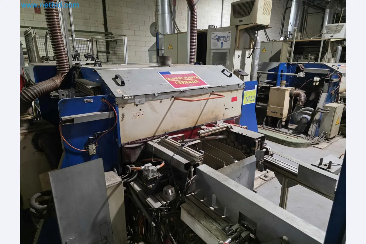 Liquidação de empresas - Máquinas de embalagem usadas para embalagem de frutas e legumes (linha de produção de MDF)-3