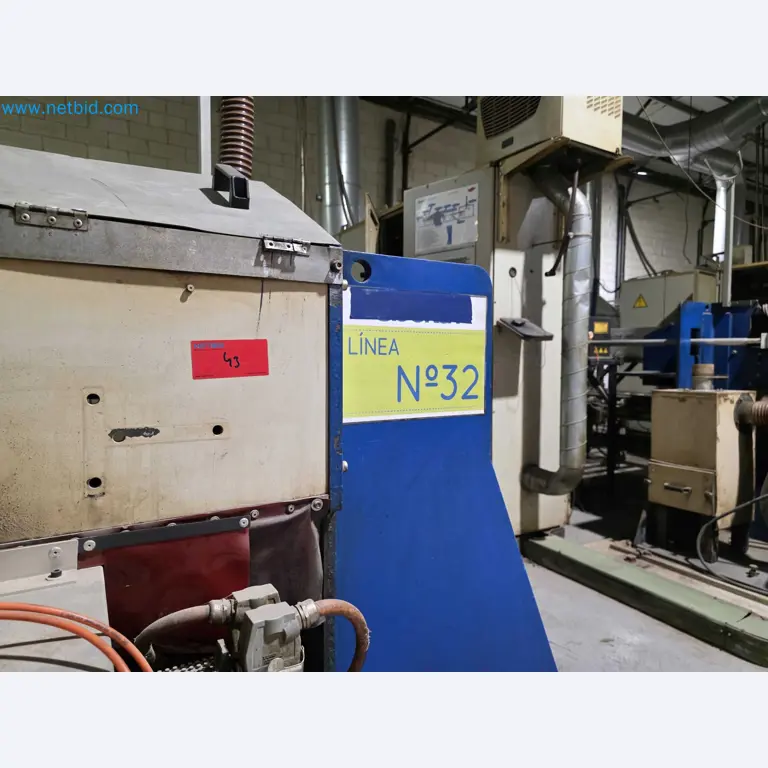 Liquidação de empresas - Máquinas de embalagem usadas para embalagem de frutas e legumes (linha de produção de MDF)-4