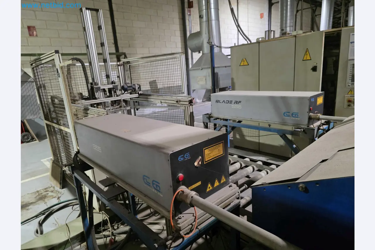 Liquidação de empresas - Máquinas de embalagem usadas para embalagem de frutas e legumes (linha de produção de MDF)-8