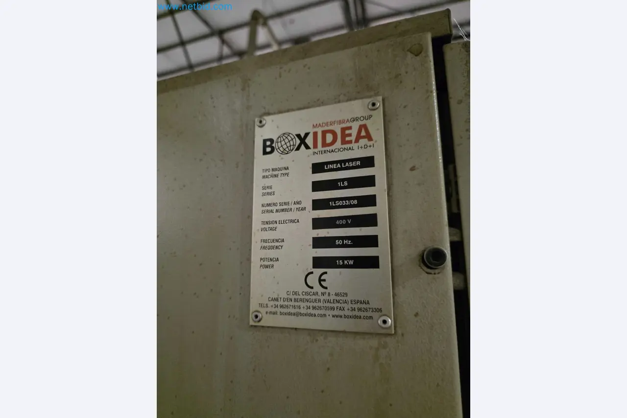 Liquidação de empresas - Máquinas de embalagem usadas para embalagem de frutas e legumes (linha de produção de MDF)-19