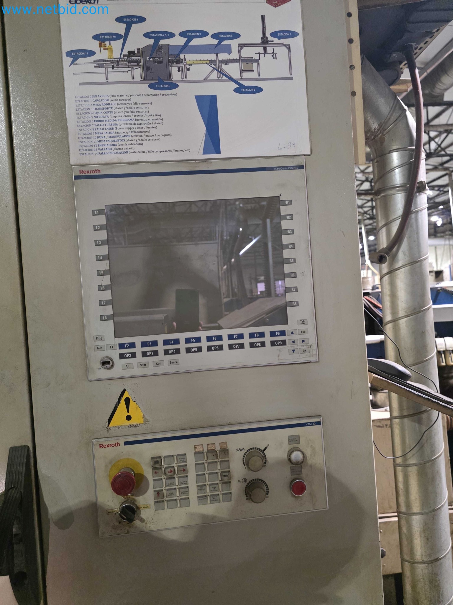 Liquidação de empresas - Máquinas de embalagem usadas para embalagem de frutas e legumes (linha de produção de MDF)-20