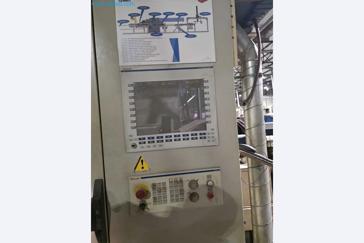 Liquidação de empresas - Máquinas de embalagem usadas para embalagem de frutas e legumes (linha de produção de MDF)-20