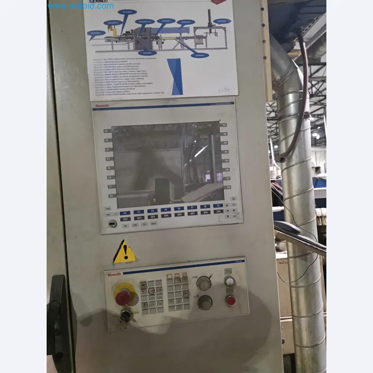 Liquidação de empresas - Máquinas de embalagem usadas para embalagem de frutas e legumes (linha de produção de MDF)-20