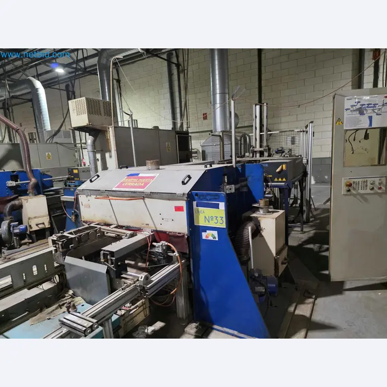 Liquidação de empresas - Máquinas de embalagem usadas para embalagem de frutas e legumes (linha de produção de MDF)-2