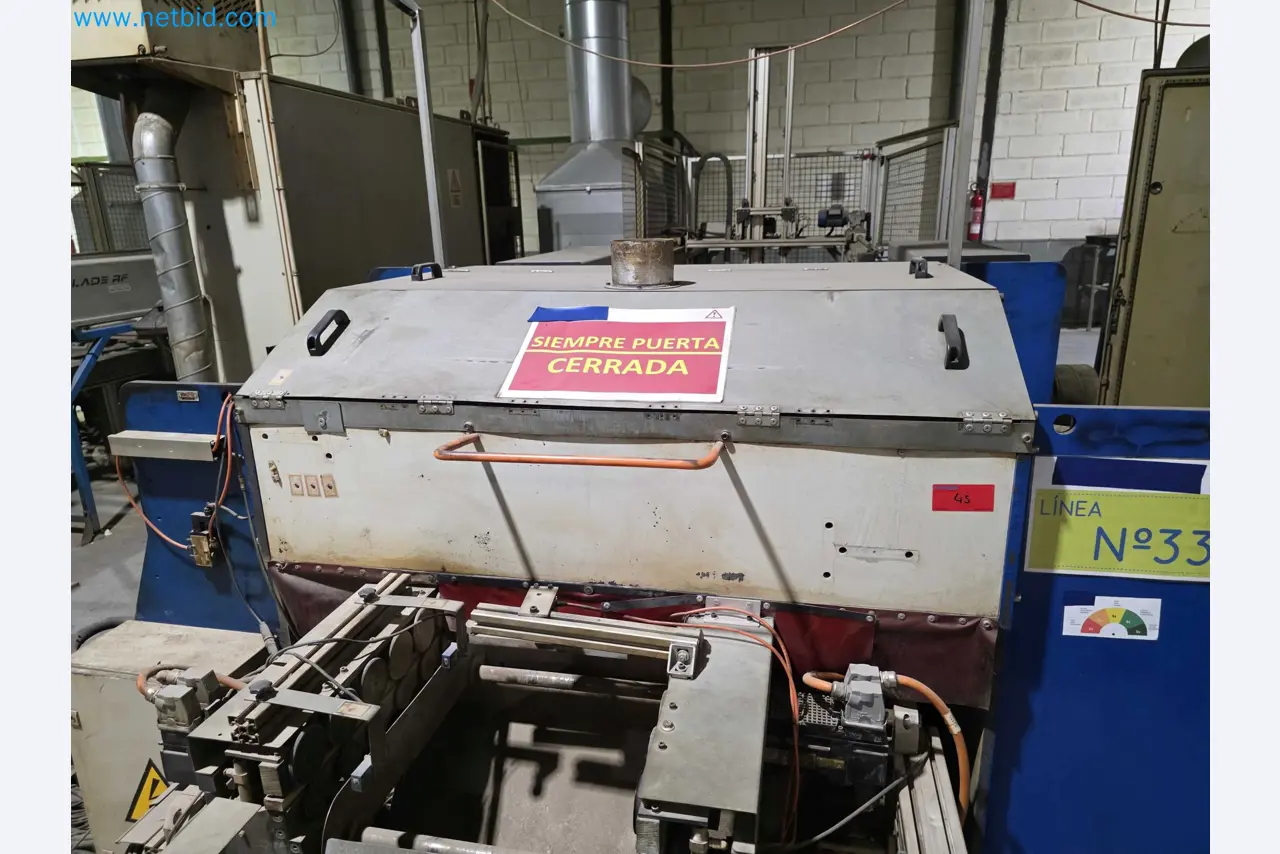 Liquidação de empresas - Máquinas de embalagem usadas para embalagem de frutas e legumes (linha de produção de MDF)-3