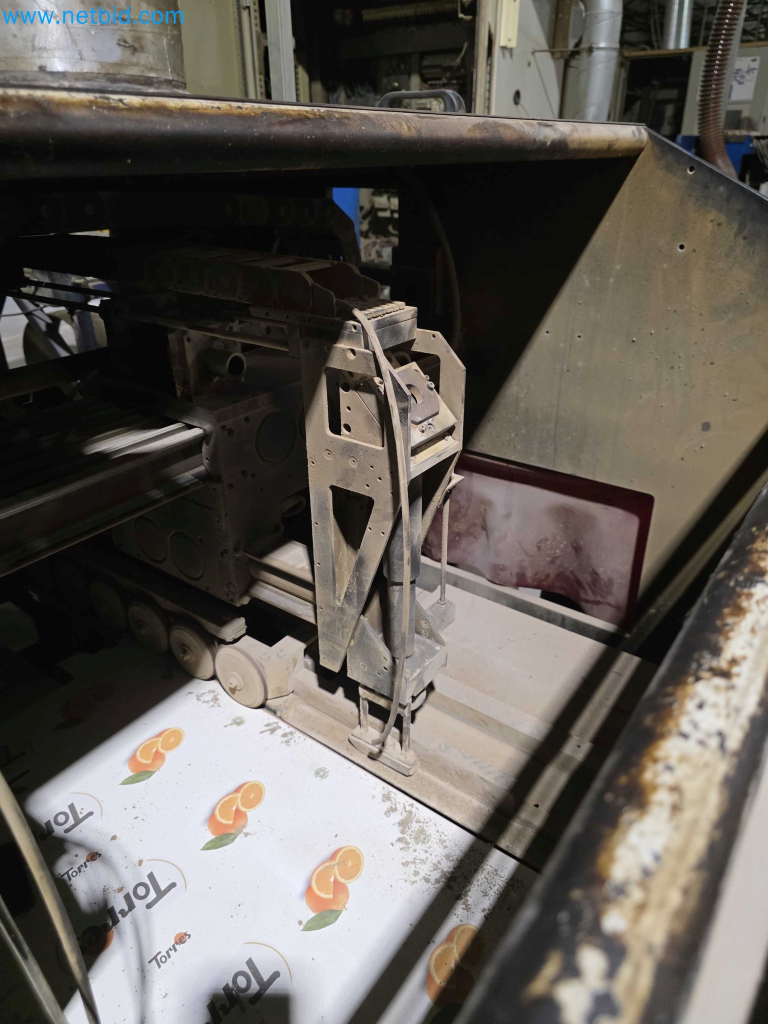 Liquidação de empresas - Máquinas de embalagem usadas para embalagem de frutas e legumes (linha de produção de MDF)-6