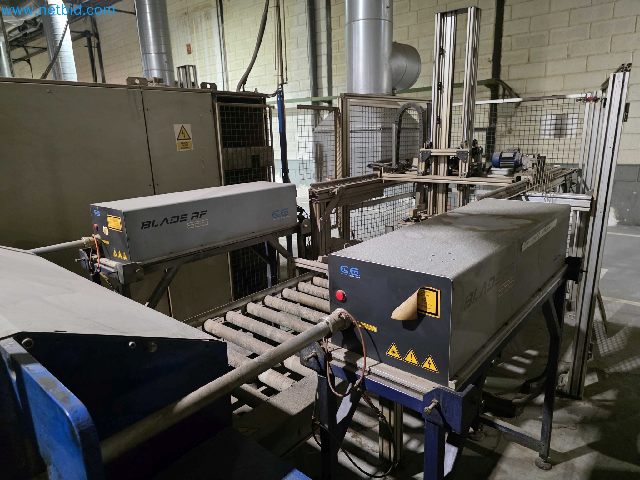 Liquidação de empresas - Máquinas de embalagem usadas para embalagem de frutas e legumes (linha de produção de MDF)-8