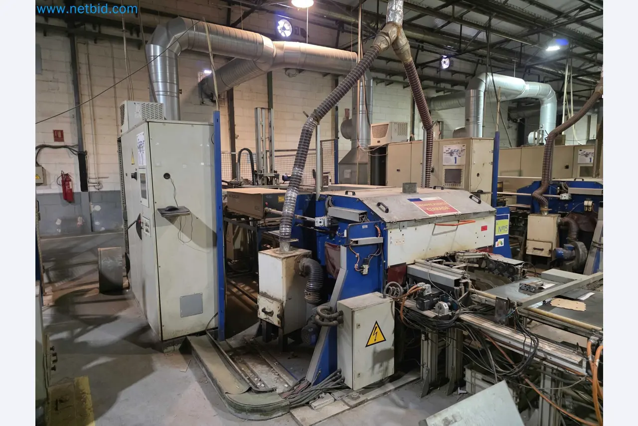 Likwidacja działalności gospodarczej - Używane maszyny pakujące do pakowania owoców i warzyw (linia produkcyjna MDF)-1