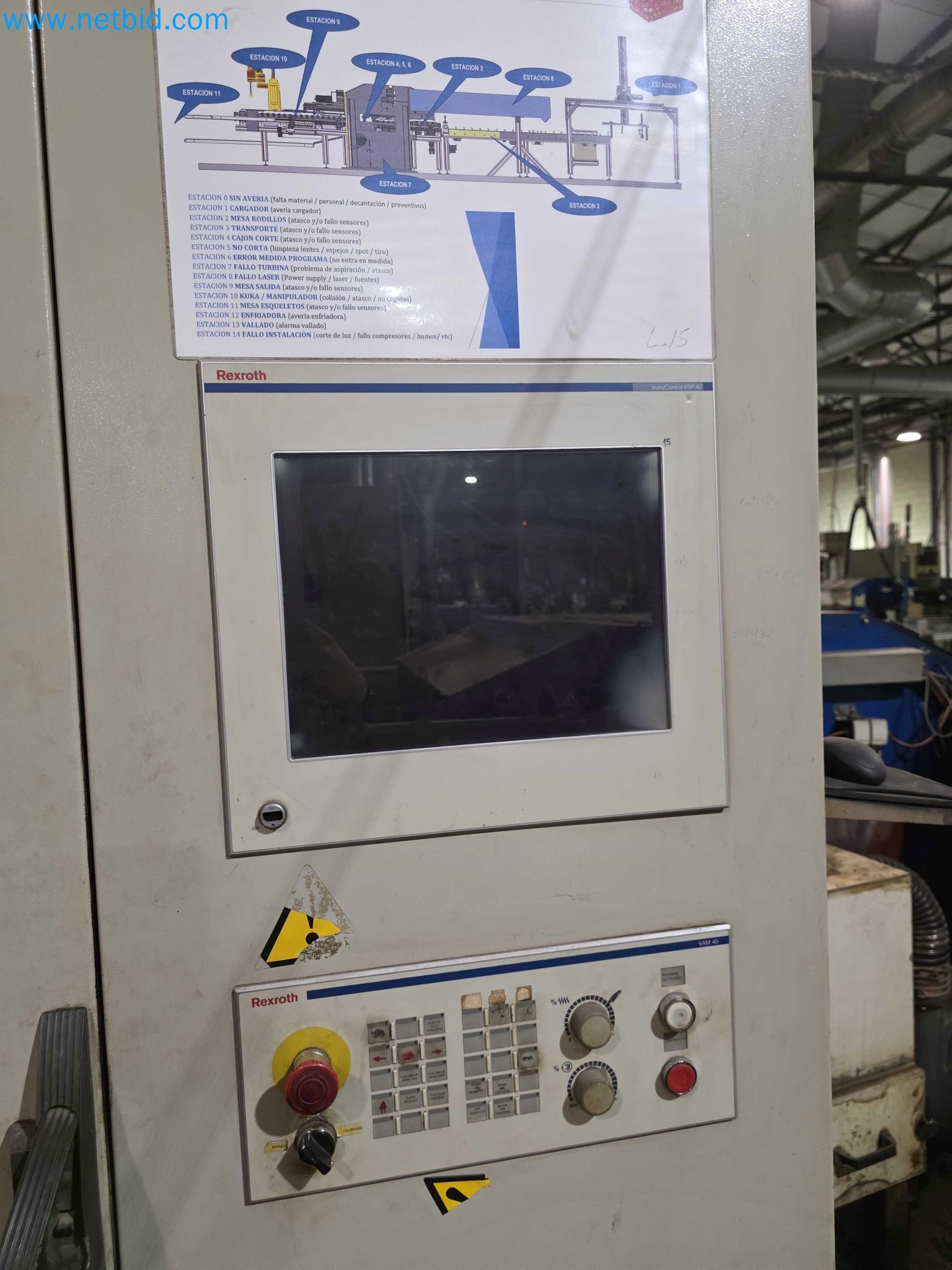 Liquidação de empresas - Máquinas de embalagem usadas para embalagem de frutas e legumes (linha de produção de MDF)-20