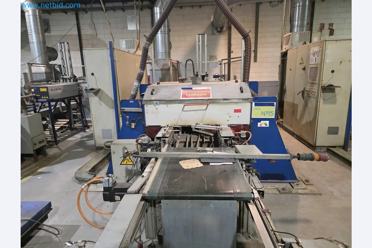 Likwidacja działalności gospodarczej - Używane maszyny pakujące do pakowania owoców i warzyw (linia produkcyjna MDF)-2