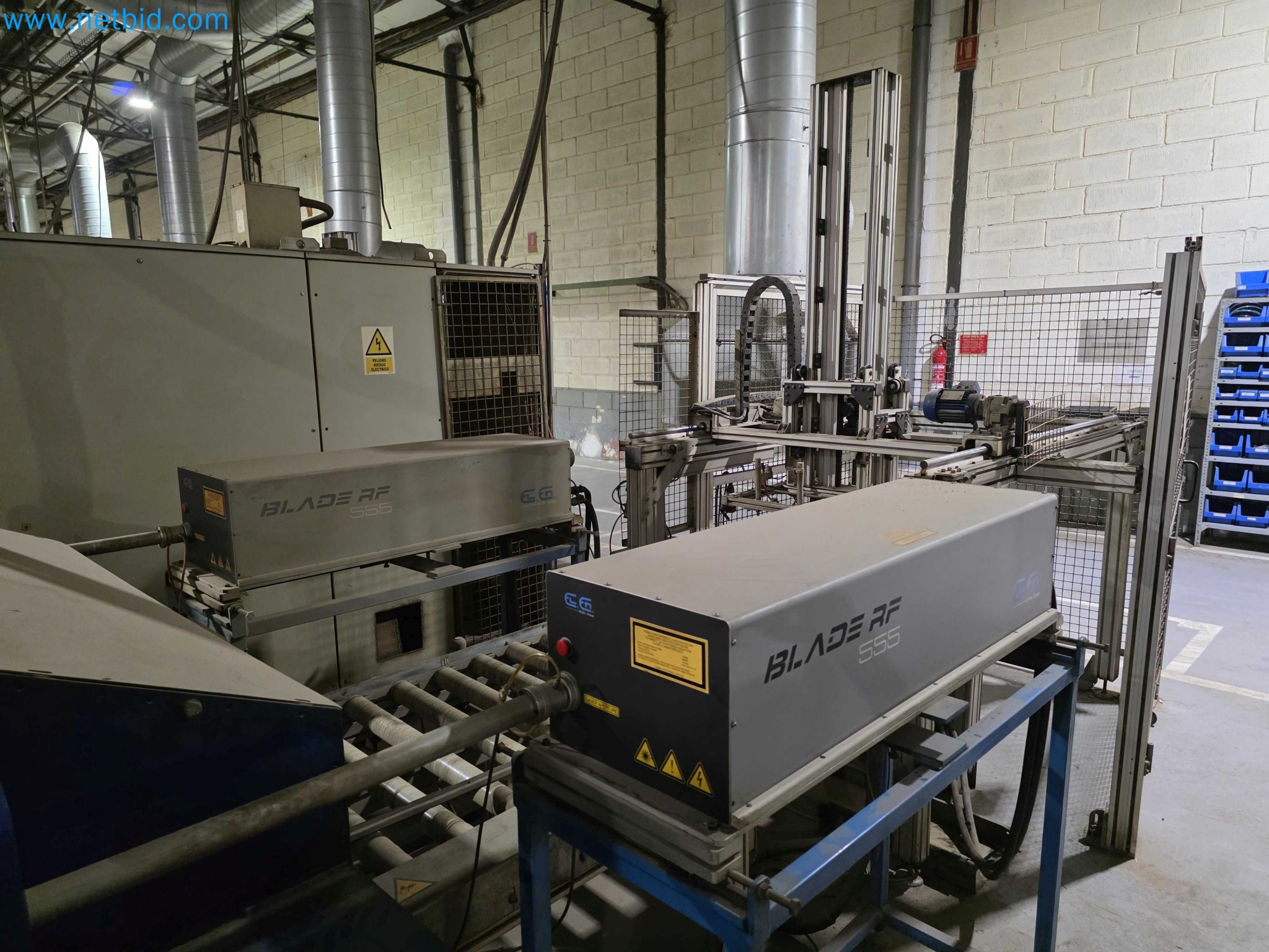 Liquidação de empresas - Máquinas de embalagem usadas para embalagem de frutas e legumes (linha de produção de MDF)-12