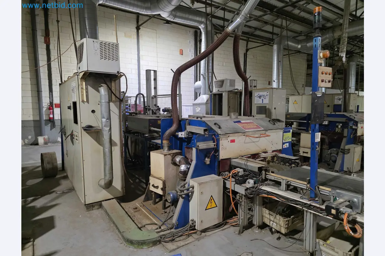 Liquidação de empresas - Máquinas de embalagem usadas para embalagem de frutas e legumes (linha de produção de MDF)-2