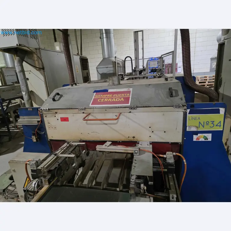 Liquidação de empresas - Máquinas de embalagem usadas para embalagem de frutas e legumes (linha de produção de MDF)-3