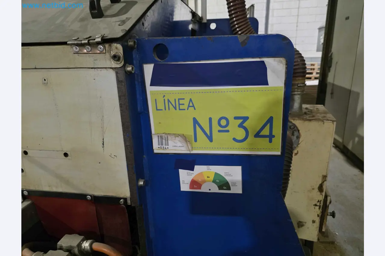 Liquidação de empresas - Máquinas de embalagem usadas para embalagem de frutas e legumes (linha de produção de MDF)-4