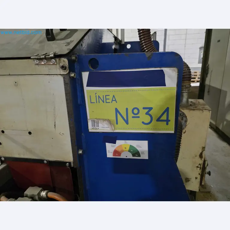 Liquidação de empresas - Máquinas de embalagem usadas para embalagem de frutas e legumes (linha de produção de MDF)-4