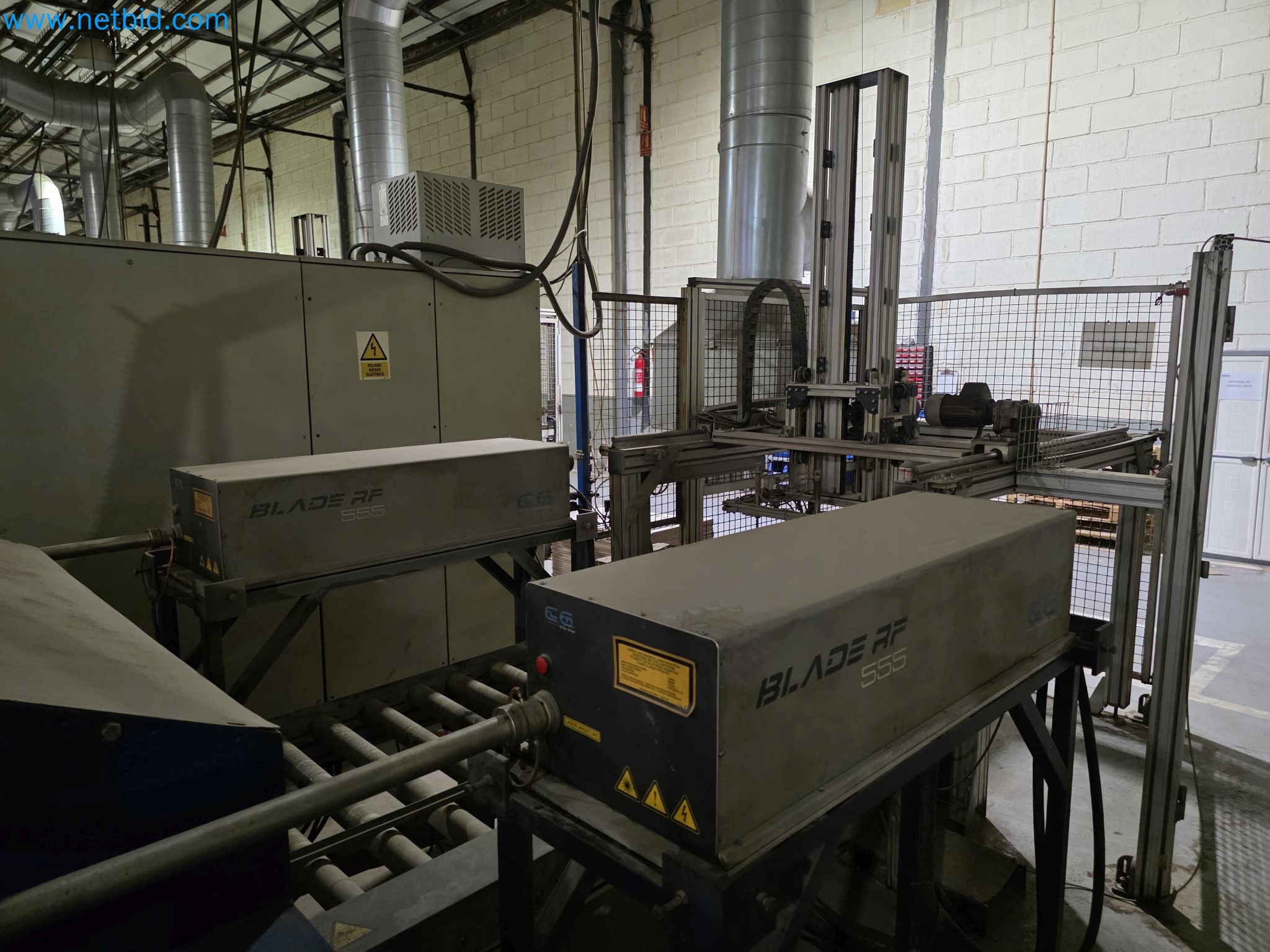 Liquidação de empresas - Máquinas de embalagem usadas para embalagem de frutas e legumes (linha de produção de MDF)-11