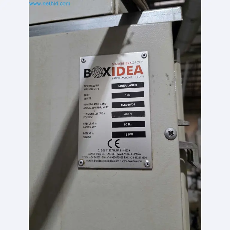 Liquidação de empresas - Máquinas de embalagem usadas para embalagem de frutas e legumes (linha de produção de MDF)-20