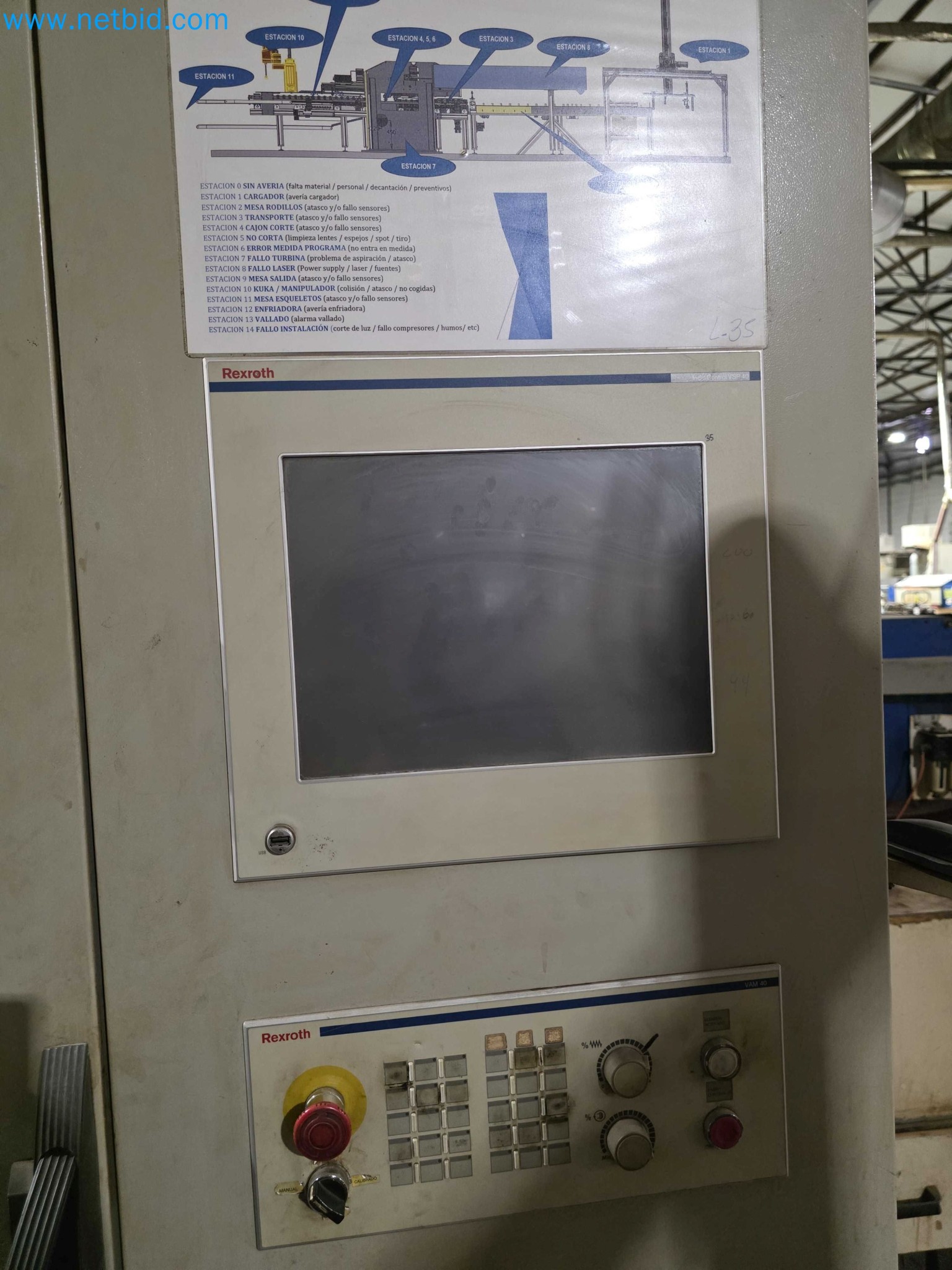 Liquidação de empresas - Máquinas de embalagem usadas para embalagem de frutas e legumes (linha de produção de MDF)-21