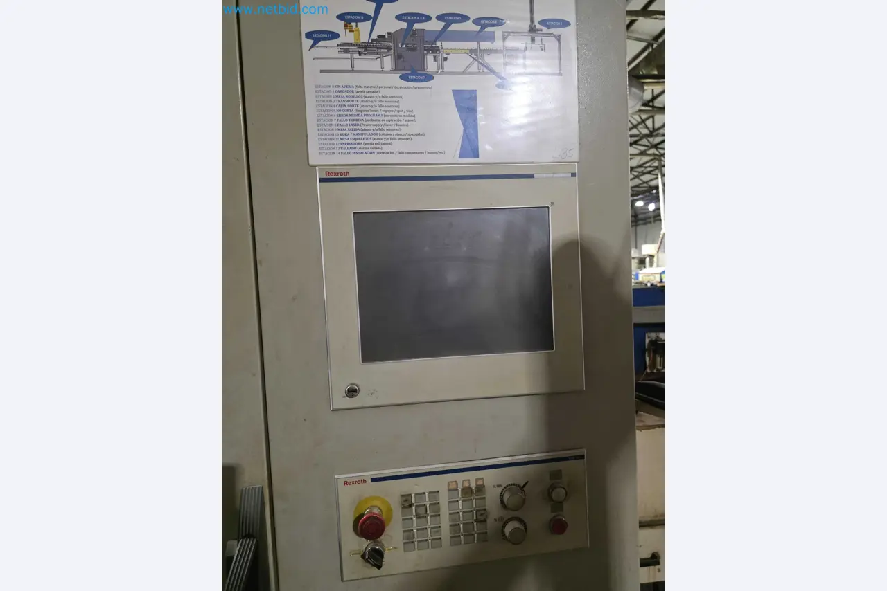 Liquidação de empresas - Máquinas de embalagem usadas para embalagem de frutas e legumes (linha de produção de MDF)-21