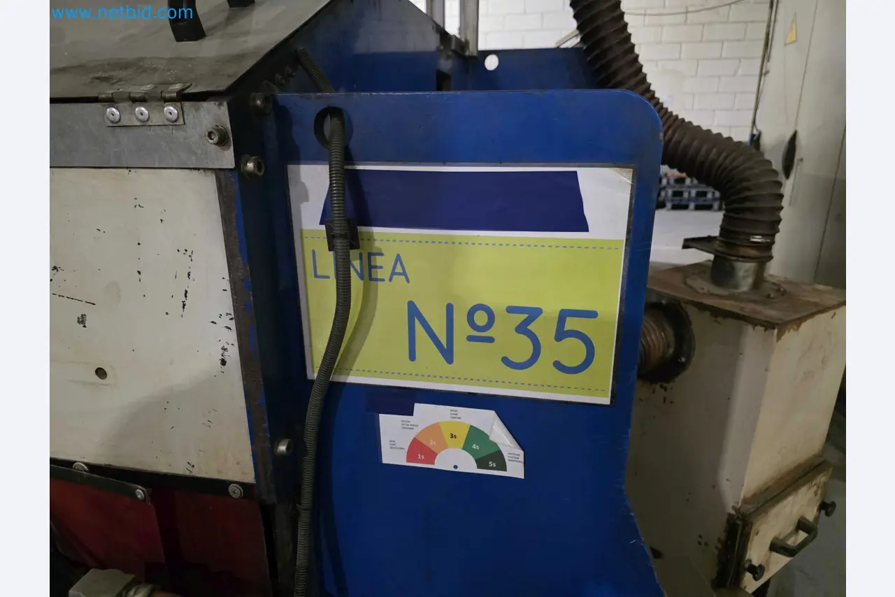 Liquidação de empresas - Máquinas de embalagem usadas para embalagem de frutas e legumes (linha de produção de MDF)-5