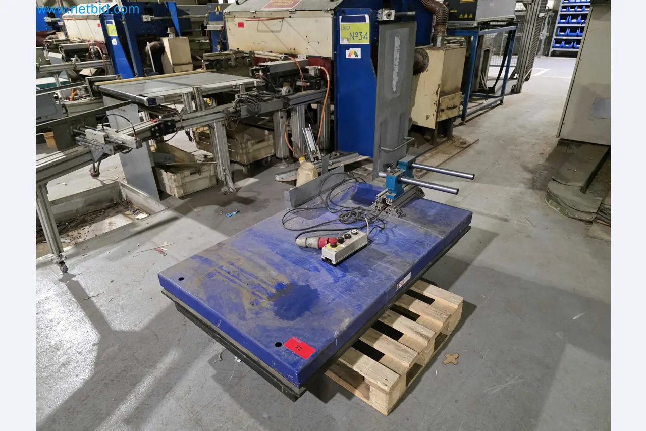 Liquidação de empresas - Máquinas de embalagem usadas para embalagem de frutas e legumes (linha de produção de MDF)-1