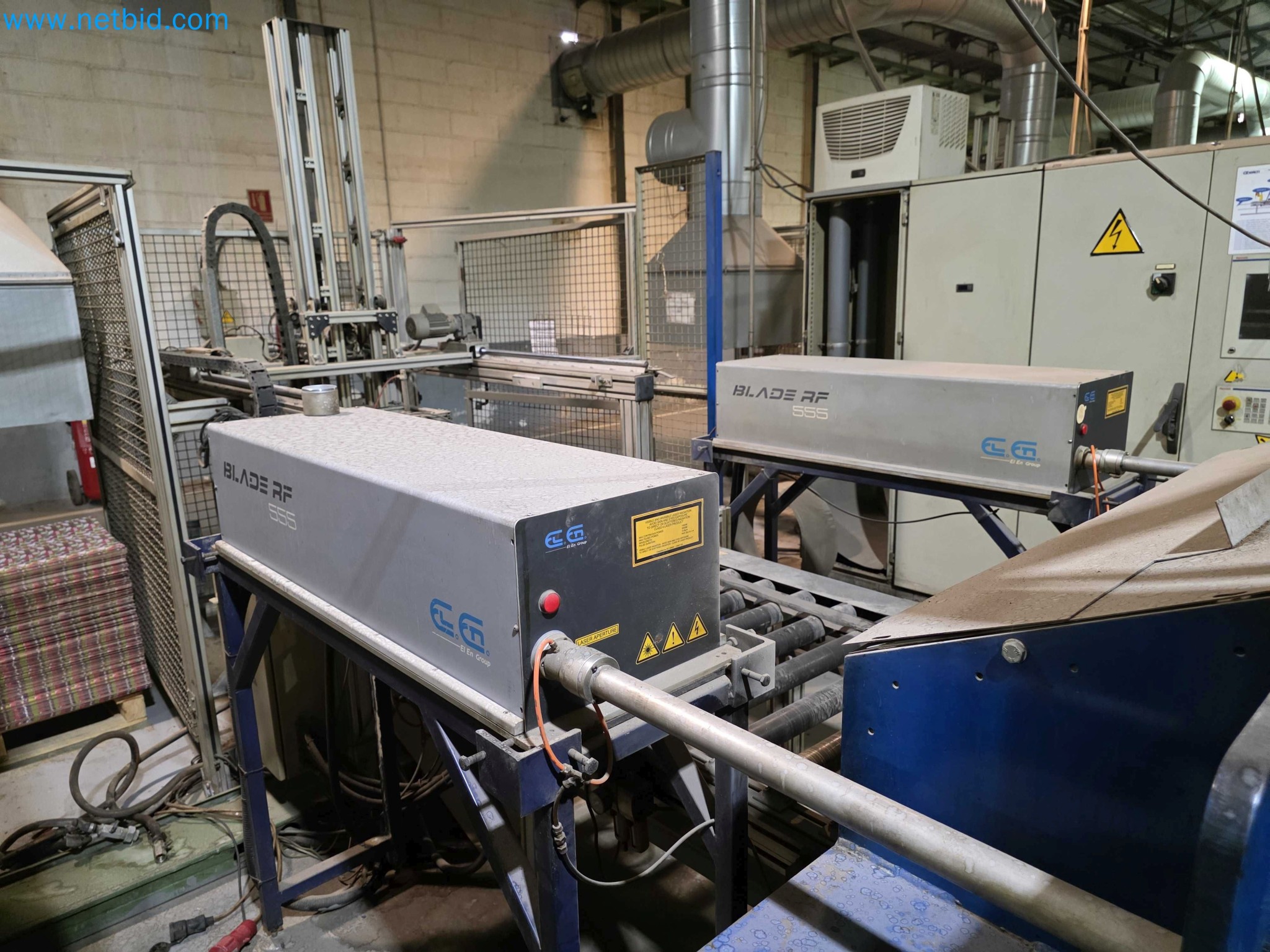 Liquidação de empresas - Máquinas de embalagem usadas para embalagem de frutas e legumes (linha de produção de MDF)-10