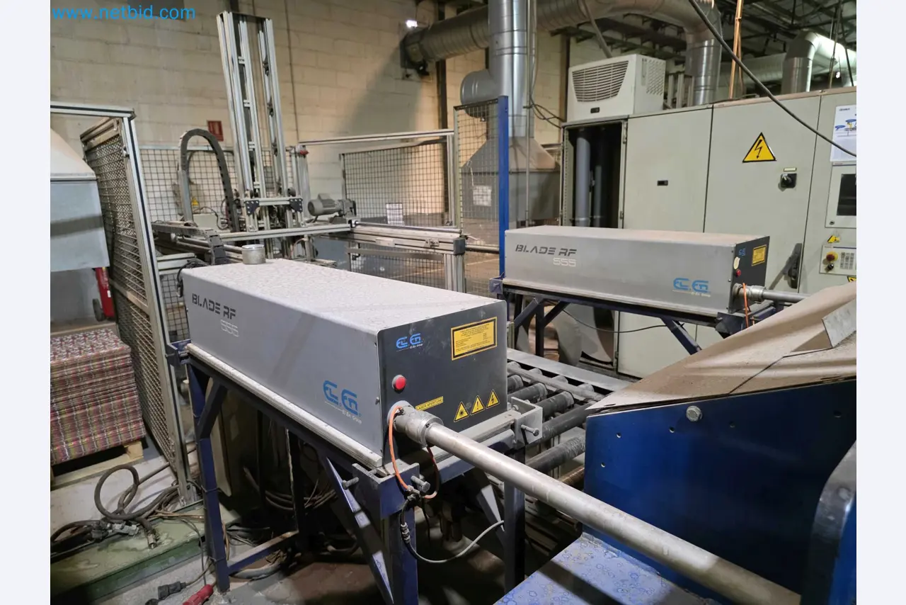 Liquidação de empresas - Máquinas de embalagem usadas para embalagem de frutas e legumes (linha de produção de MDF)-10