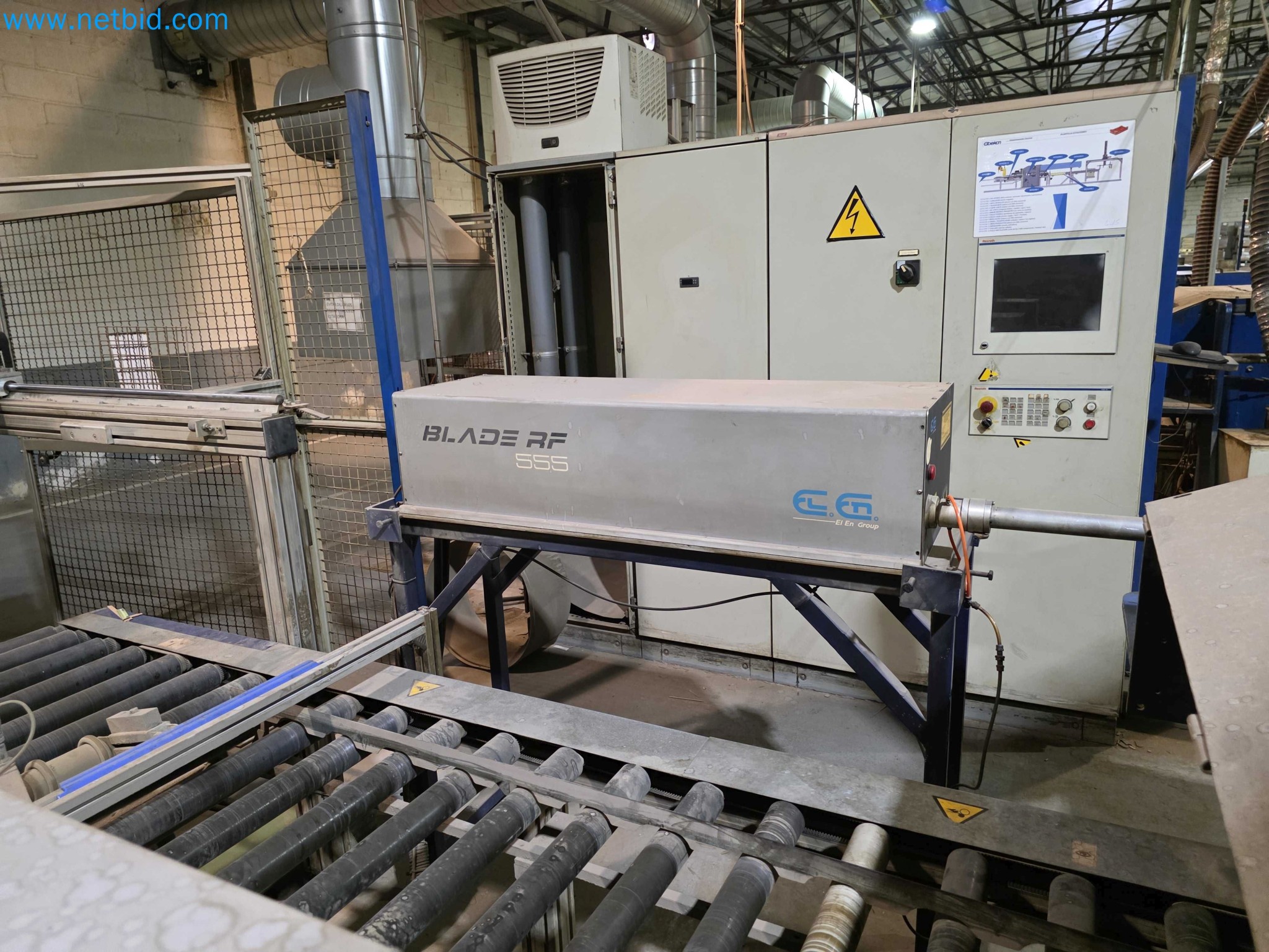 Liquidação de empresas - Máquinas de embalagem usadas para embalagem de frutas e legumes (linha de produção de MDF)-11