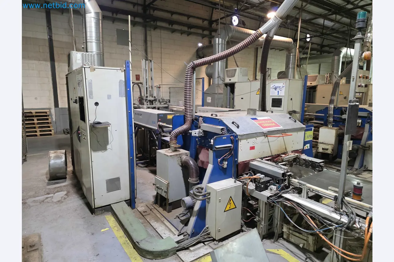 Liquidação de empresas - Máquinas de embalagem usadas para embalagem de frutas e legumes (linha de produção de MDF)-1