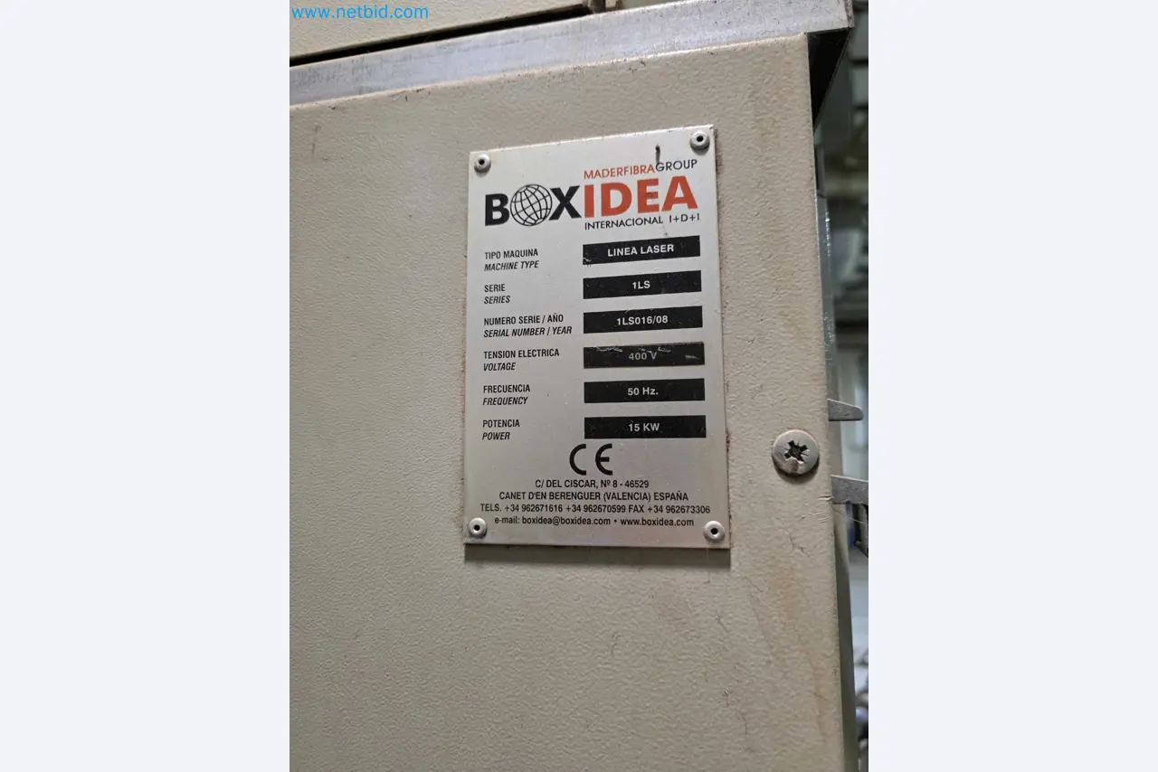 Liquidação de empresas - Máquinas de embalagem usadas para embalagem de frutas e legumes (linha de produção de MDF)-22