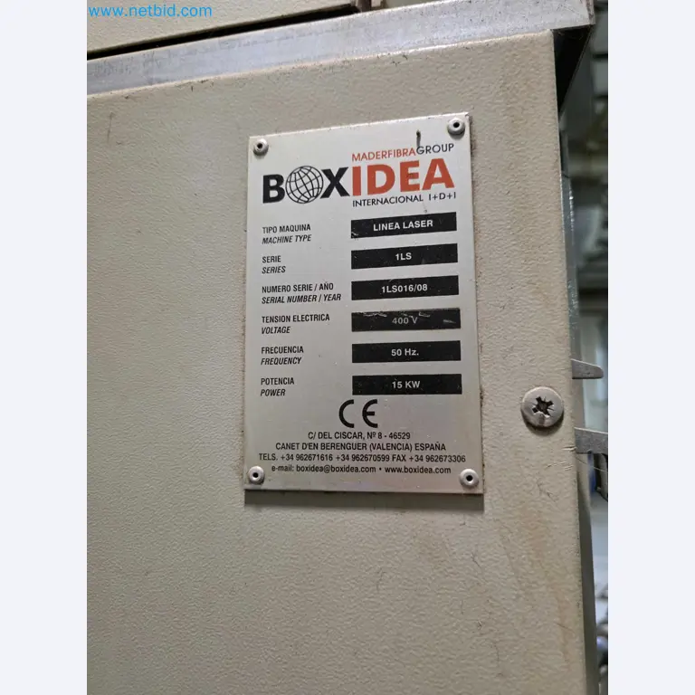 Liquidação de empresas - Máquinas de embalagem usadas para embalagem de frutas e legumes (linha de produção de MDF)-22