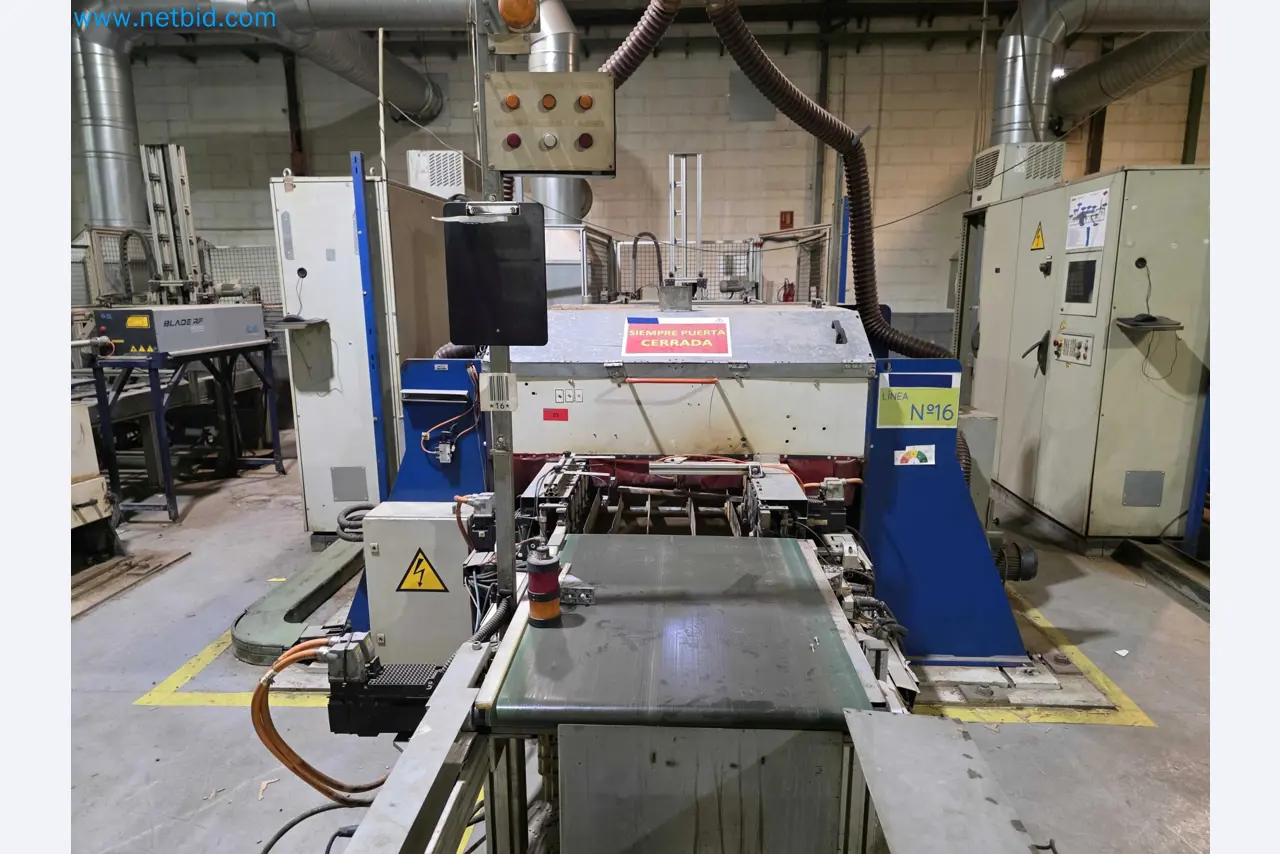 Liquidação de empresas - Máquinas de embalagem usadas para embalagem de frutas e legumes (linha de produção de MDF)-3