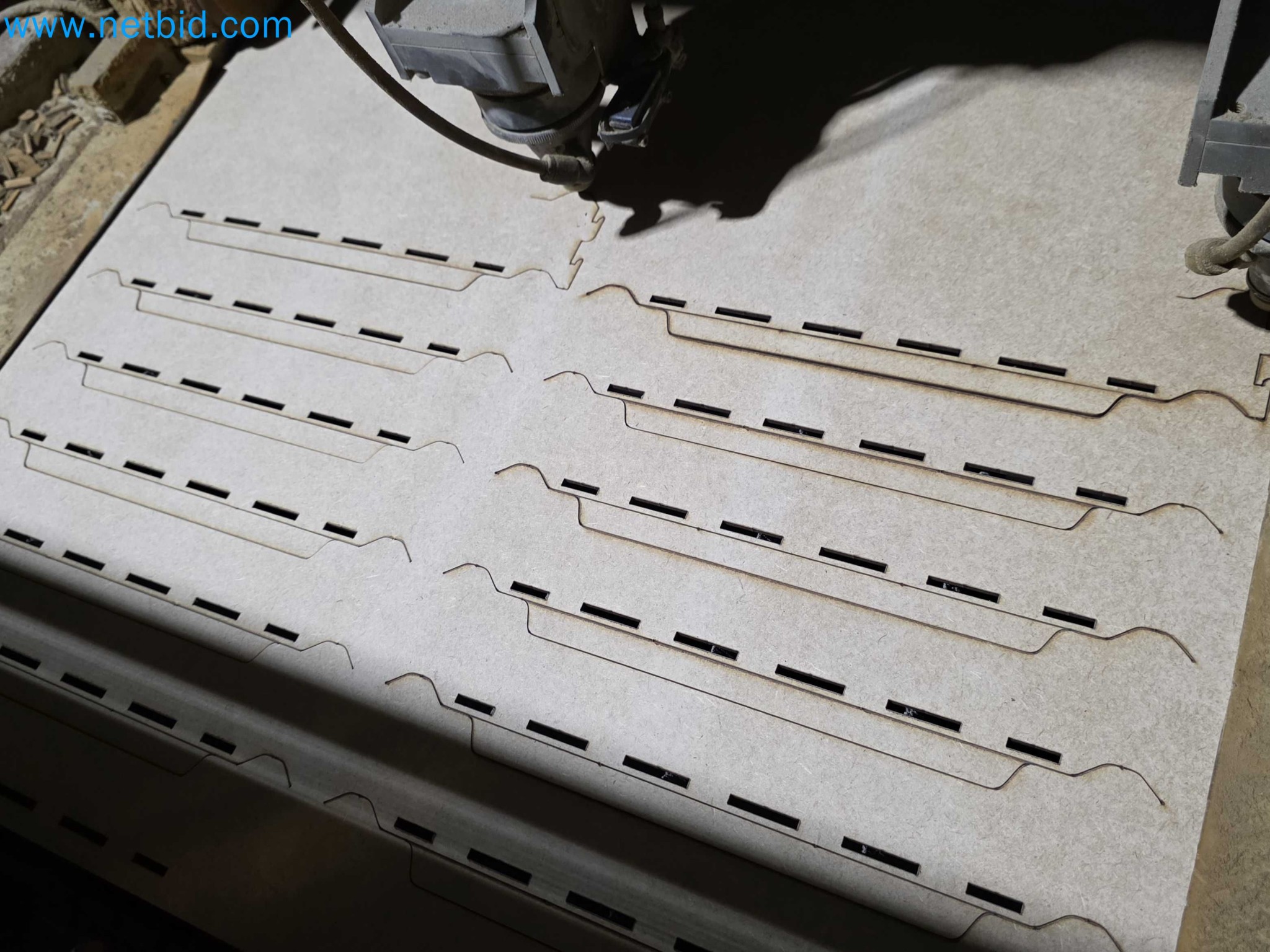 Liquidação de empresas - Máquinas de embalagem usadas para embalagem de frutas e legumes (linha de produção de MDF)-7