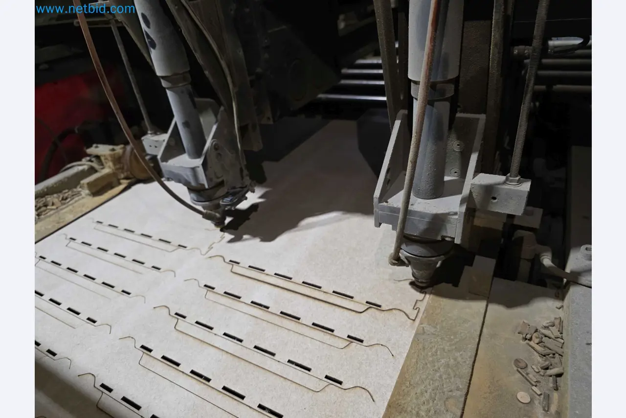 Liquidação de empresas - Máquinas de embalagem usadas para embalagem de frutas e legumes (linha de produção de MDF)-8