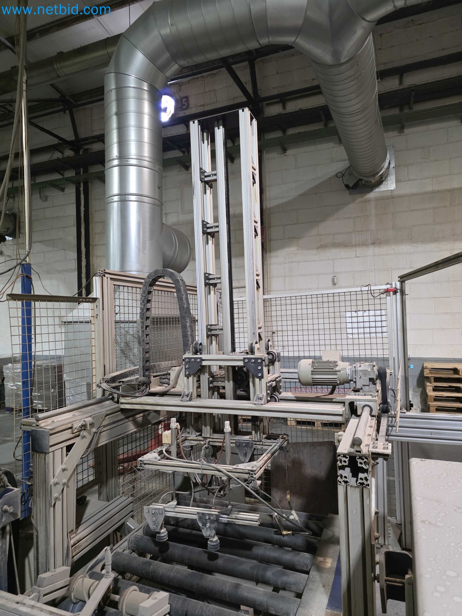 Liquidação de empresas - Máquinas de embalagem usadas para embalagem de frutas e legumes (linha de produção de MDF)-10