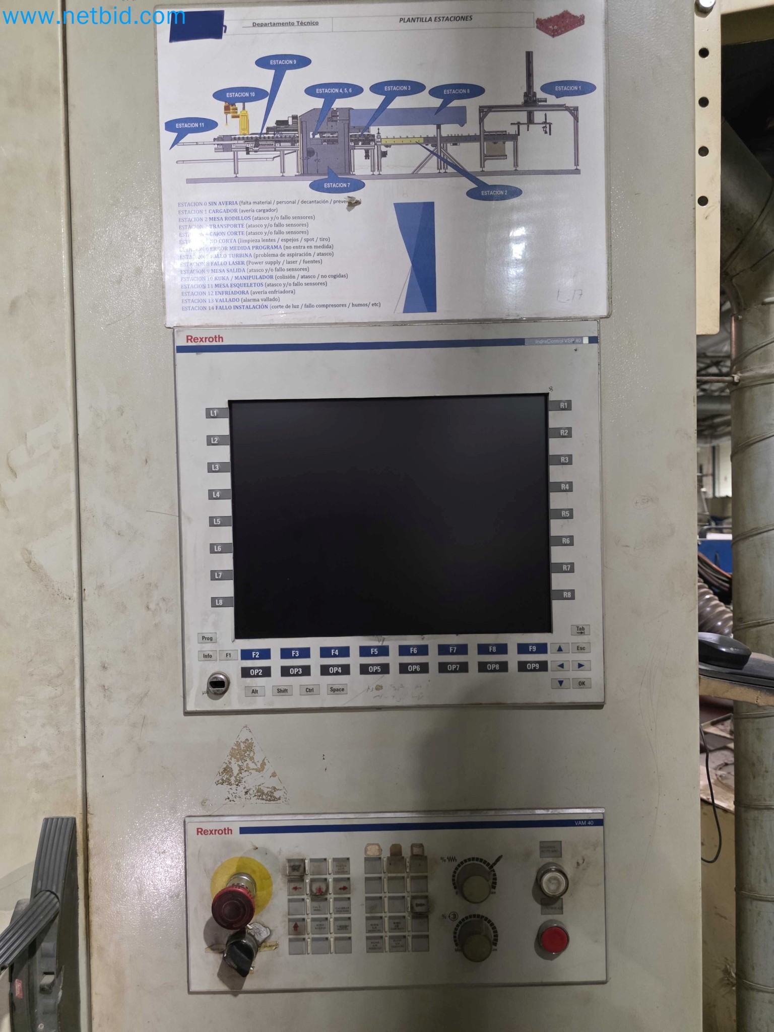 Liquidação de empresas - Máquinas de embalagem usadas para embalagem de frutas e legumes (linha de produção de MDF)-19