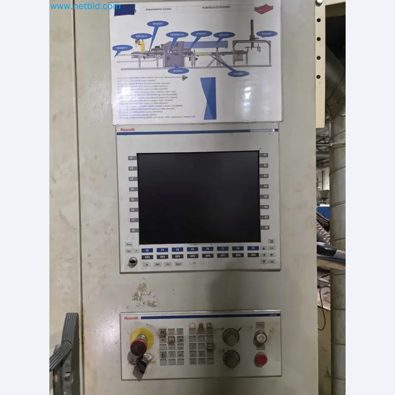 Liquidação de empresas - Máquinas de embalagem usadas para embalagem de frutas e legumes (linha de produção de MDF)-19