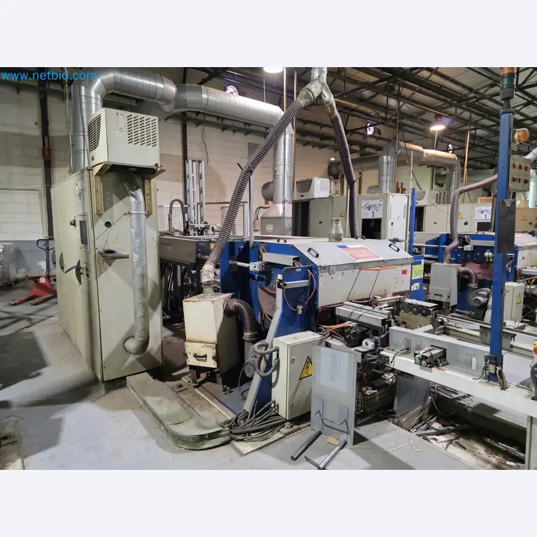 Liquidação de empresas - Máquinas de embalagem usadas para embalagem de frutas e legumes (linha de produção de MDF)-1