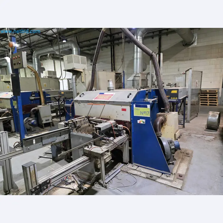 Liquidação de empresas - Máquinas de embalagem usadas para embalagem de frutas e legumes (linha de produção de MDF)-2