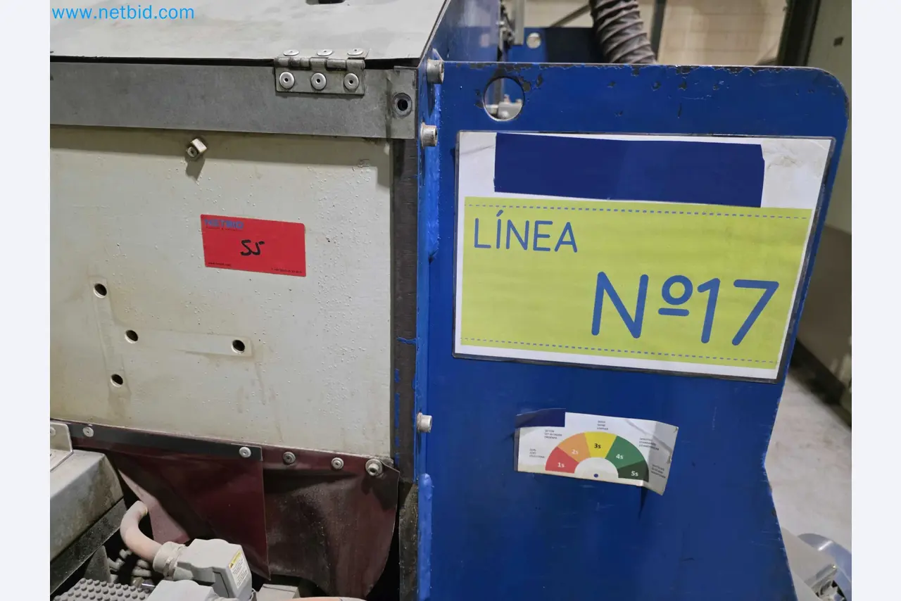 Liquidação de empresas - Máquinas de embalagem usadas para embalagem de frutas e legumes (linha de produção de MDF)-5