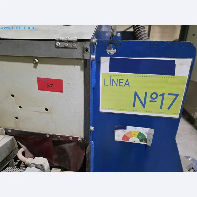 Liquidação de empresas - Máquinas de embalagem usadas para embalagem de frutas e legumes (linha de produção de MDF)-5