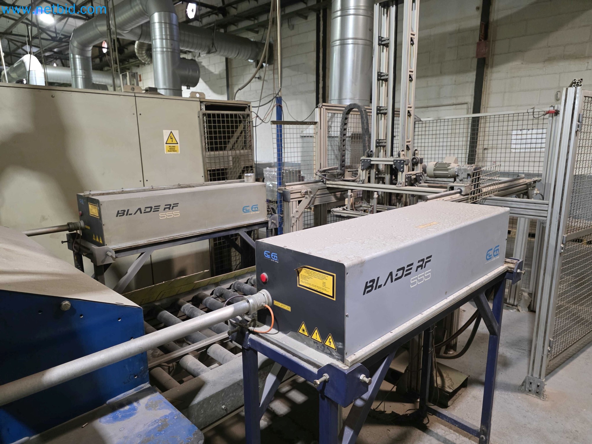 Liquidação de empresas - Máquinas de embalagem usadas para embalagem de frutas e legumes (linha de produção de MDF)-9