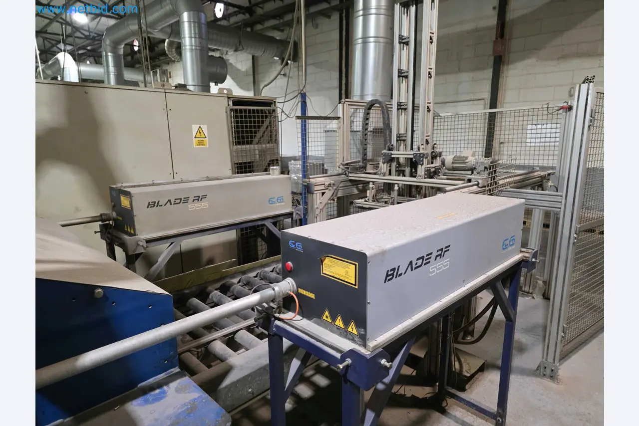 Liquidação de empresas - Máquinas de embalagem usadas para embalagem de frutas e legumes (linha de produção de MDF)-9