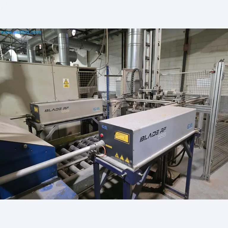 Liquidação de empresas - Máquinas de embalagem usadas para embalagem de frutas e legumes (linha de produção de MDF)-9