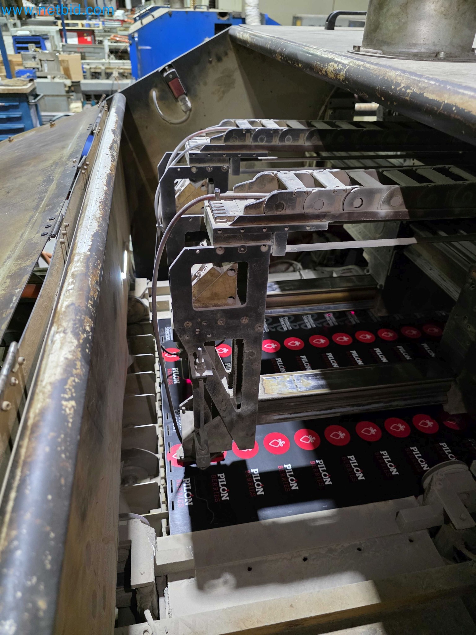 Liquidação de empresas - Máquinas de embalagem usadas para embalagem de frutas e legumes (linha de produção de MDF)-11